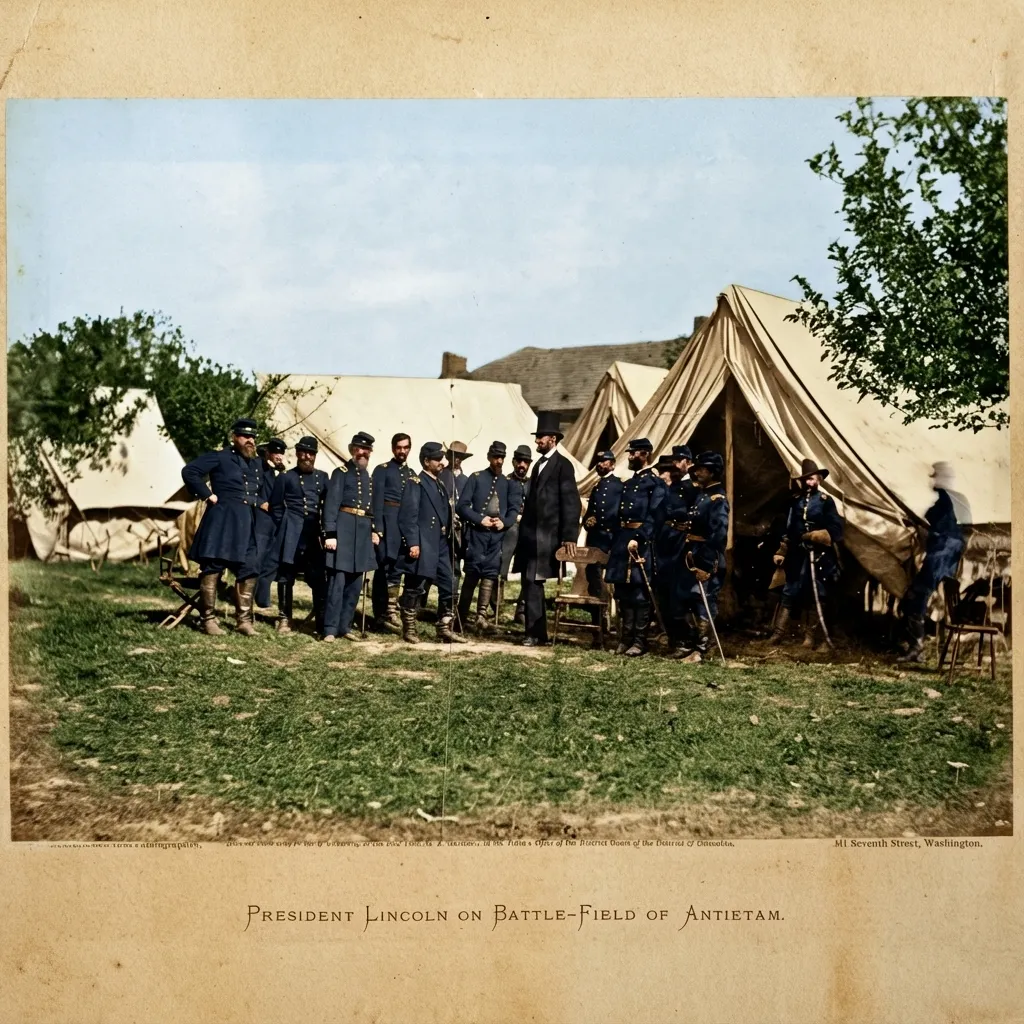 Lincoln at Antietam