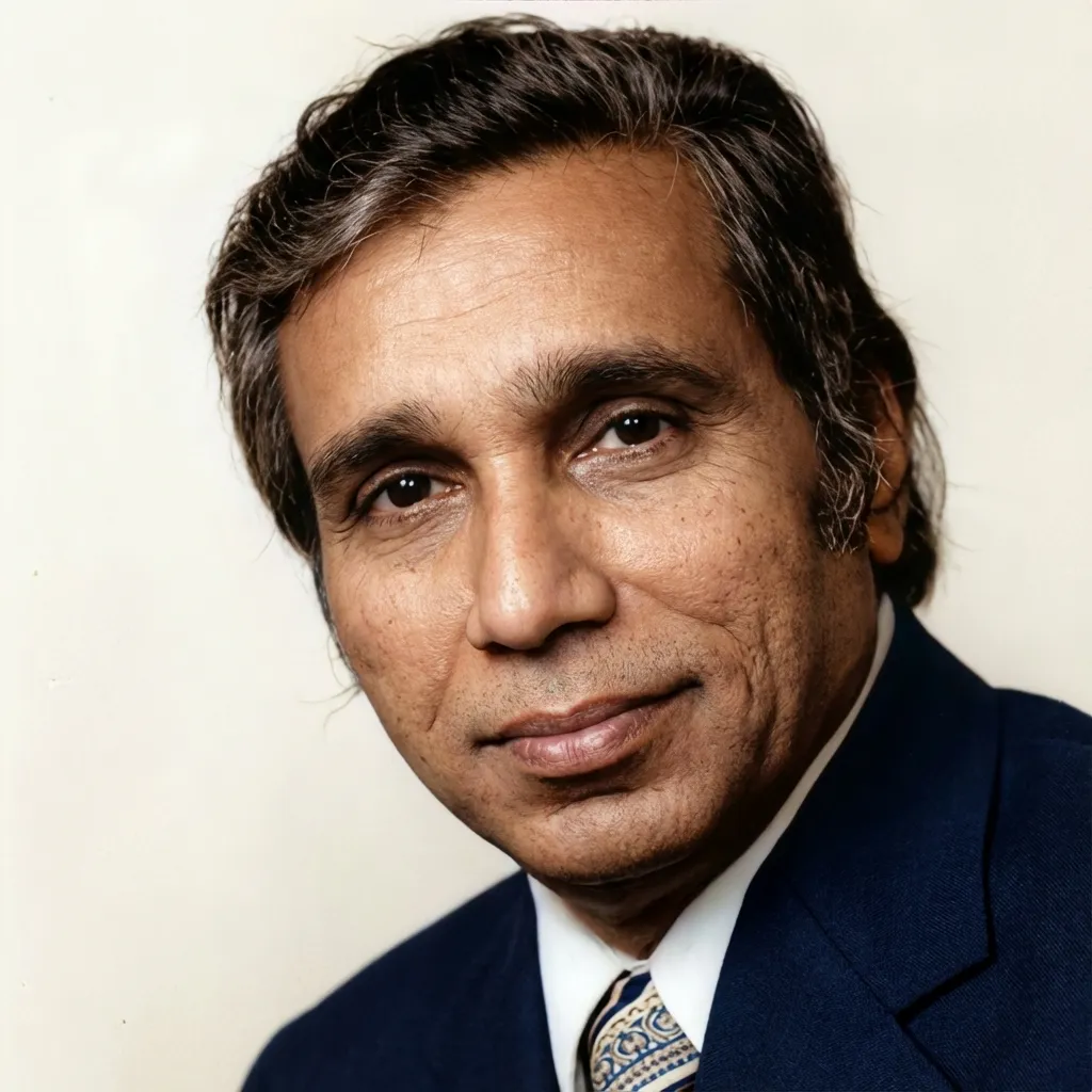 Fazlur Rahman Khan Portrait