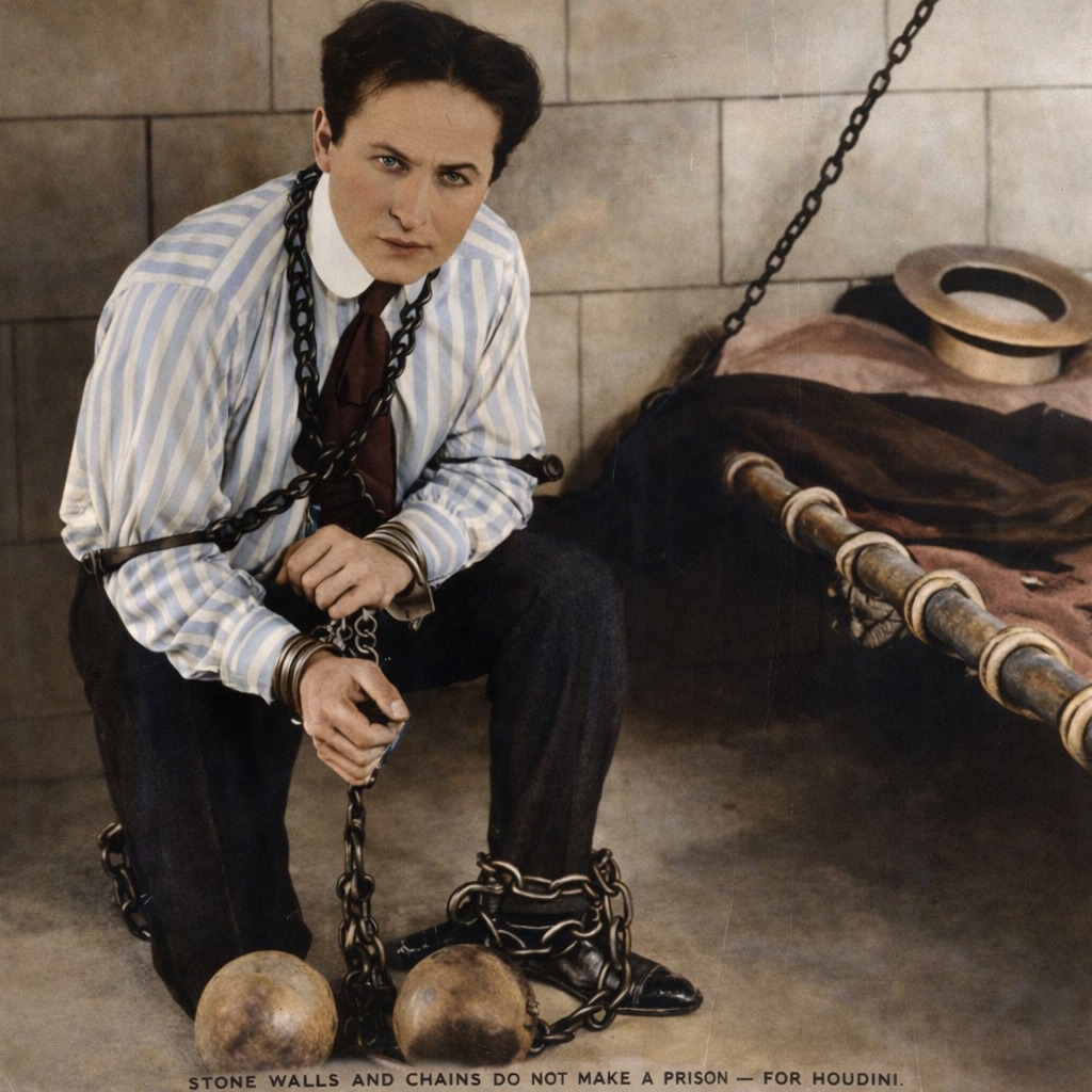 Harry Houdini portrait